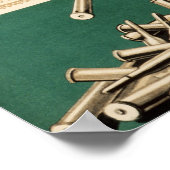 Verander uw zilver in kogels op de Post Kantoor Poster (Hoek)