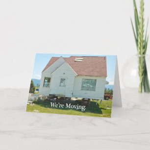 Verander van adreskaartje: We verplaatsen ons Aankondiging