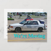 Verander van de Kaart van het Adres: Wij bewegen 3 (Voorkant / Achterkant)