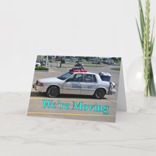 Verander van de Kaart van het Adres: Wij bewegen 3 (Voorkant)