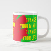 Verander van gedachten, verander je leven (RD/GRN/ Grote Koffiekop (Rechts)