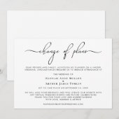 Verander van het huwelijk van de Verspreiding van Aankondiging (Voorkant / Achterkant)