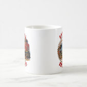 Verander van tekst Spoorwegingenieur Diesel Locomo Koffiemok (Center)