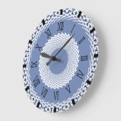 VERANDERBARE ACHTERGRONDKLEUR GROTE KLOK (Hoek)