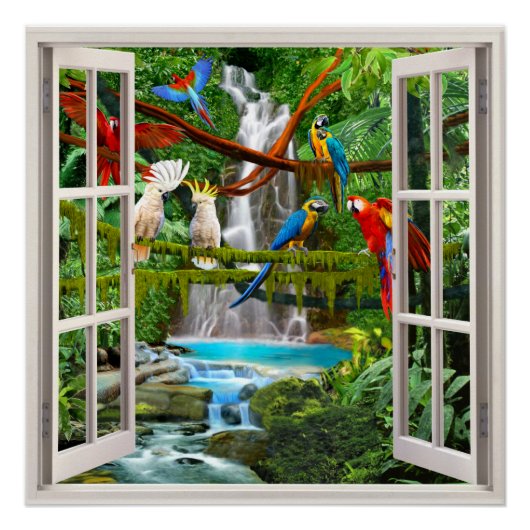 VERANDERD OERWOUD PERFECT POSTER (Voorkant)