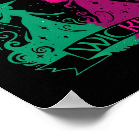 Veranderd voor goede slechte grappige Halloween he Poster (Hoek)