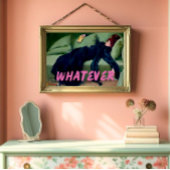 Veranderde kunst, wat dan ook,  portret poster