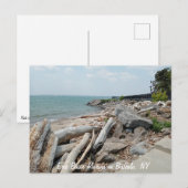 Veranderde pier bij Erie Basin Marina Briefkaart (Voorkant / Achterkant)