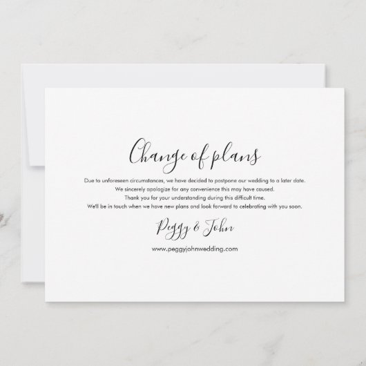 Veranderde verjaardags bloem foto save the date (Achterkant)