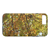 Veranderen Maple Tree Green en Gold Herfst Kleur Case-Mate iPhone Case (Achterkant (Horizontaal))