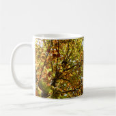 Veranderen Maple Tree Green en Gold Herfst Kleur Koffiemok (Links)
