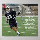 Veranderen van mijn eigen lacrosse poster (Voorkant)