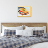 Veranderen van stadkunst canvas afdruk (Insitu (Slaapkamer))