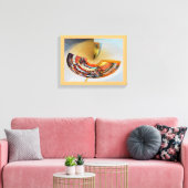 Veranderen van stadkunst canvas afdruk (Insitu (Woonkamer))