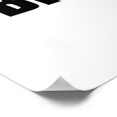 Veranderend papier met rolbrein-schade poster (Hoek)