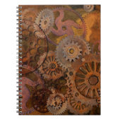 Veranderend vistuig - Steampunk tandwielen & cos Notitieboek (Voorkant)