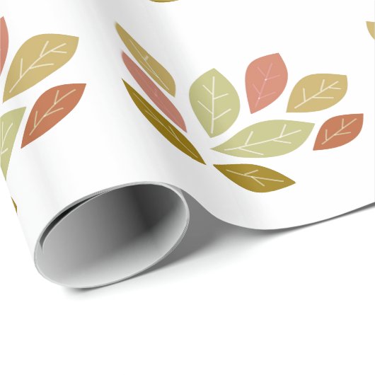 Veranderende bladeren van Herfst Cadeaupapier (Rol Hoek)