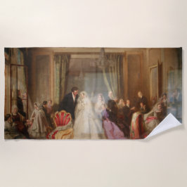 Veranderende huizen (gehuwd leven) (huwelijkscadea strandlaken