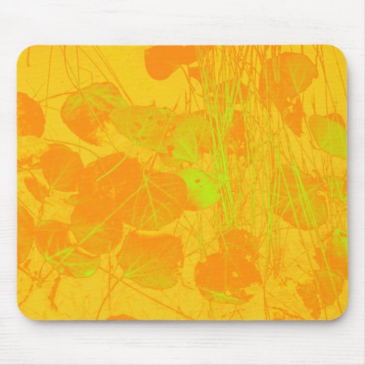 Veranderende ledermousepad muismat (Voorkant)