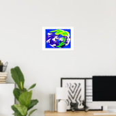 Veranderende natuur poster (Thuiskantoor)