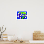 Veranderende natuur poster (Keuken)