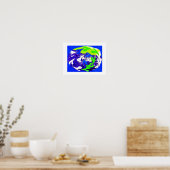 Veranderende natuur poster (Keuken)