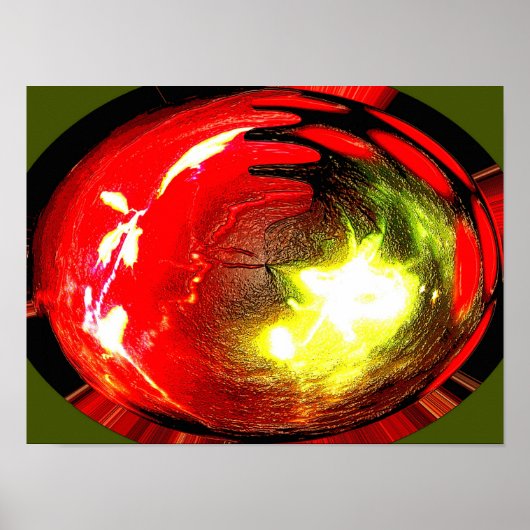 Veranderende planeet Aarde Poster (Voorkant)