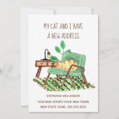 Verandering adres Ginger Cat Verschuiving Aankondi (Voorkant)