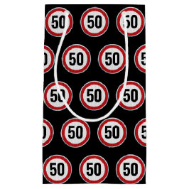 VERANDERING AGE verjaardagsfeestzak met verkeersbo Klein Cadeauzakje