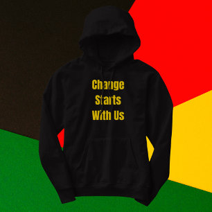 Verandering begint bij ons Inspirerend Hoodie