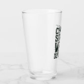 Verandering begint met Defiance Pint Glass Glas (Rechts)