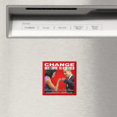 Verandering - Fist Bump Magnet (rood) (Insitu (Vaatwasser))