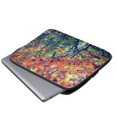 Verandering in de bladeren laptop sleeve (Voorkant onderkant)