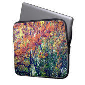 Verandering in de bladeren laptop sleeve (Voorkant Links)
