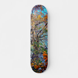 Verandering in de bladeren persoonlijk skateboard