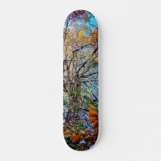 Verandering in de bladeren persoonlijk skateboard (Voorkant)