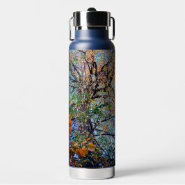 Verandering in de bladeren waterfles