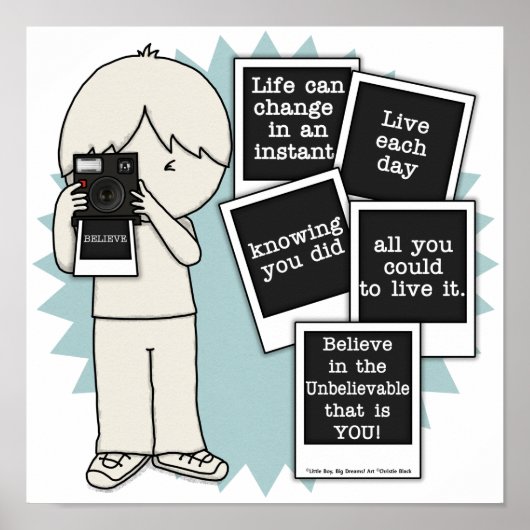 Verandering in een Onmiddellijk Poster (Voorkant)