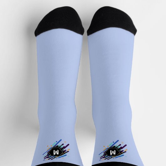 Verandering in om het even welk Initiaal, Zwarte B Sokken (Top)