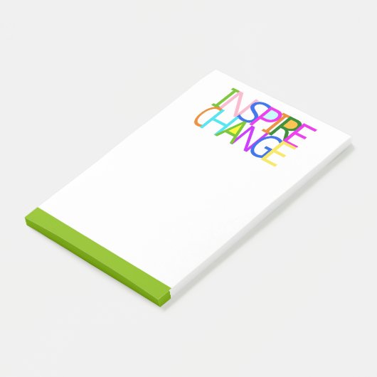 VERANDERING INSPIRE POST-IT® NOTES (Schuin)
