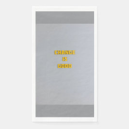 Verandering is een goede keukenhanddoek servet