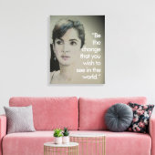 Verandering is geen Spectator Sport Art Print (Insitu (Woonkamer))