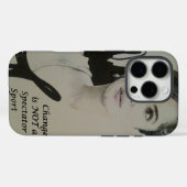 Verandering is geen Spectator Sport Art Print Case-Mate iPhone Case (Achterkant (horizontaal))