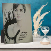 Verandering is geen Spectator Sport Art Print Fotoplaat (Zijkant)