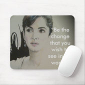 Verandering is geen Spectator Sport Art Print Muismat (Met muis)