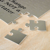 Verandering is geen Spectator Sport Legpuzzel (Zijkant)