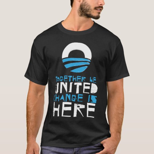 VERANDERING IS HIER T-SHIRT (Voorkant)