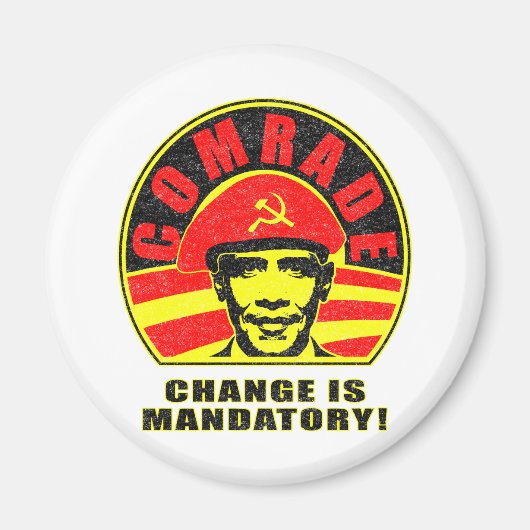 Verandering is verplicht magneet (Voorkant)