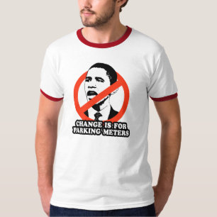 VERANDERING IS VOOR PARKEERMETERS T-SHIRT