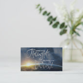 Verandering Je bent Gedachten..EMPOWER KAARTEN Visitekaartje (Staand voorkant)